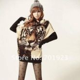 BLUSA LONGA TIGRE