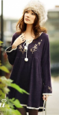 Vestido Vinho - 1